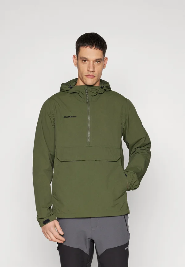 HIKING HOODED ANORAK - Windbreaker - dark marsh