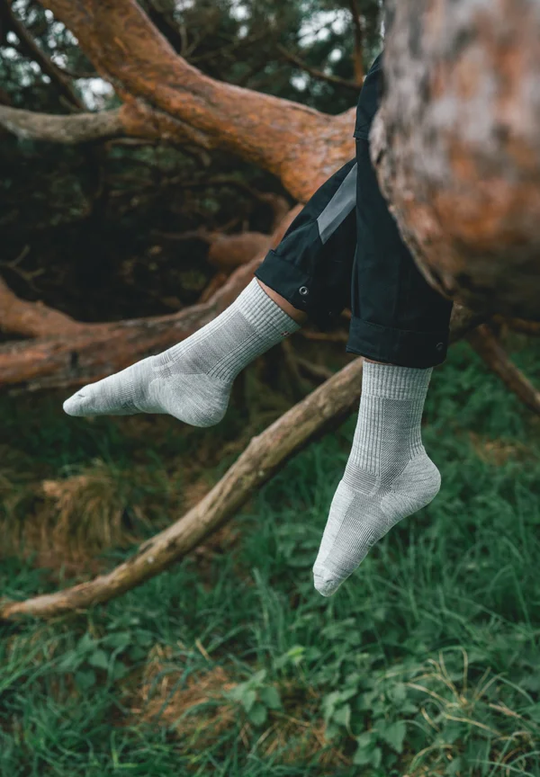 HIKING LIGHT  - Sportsocken - black/grey