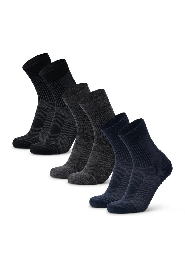 HIKING LIGHT  - Sportsocken - black/grey/blue