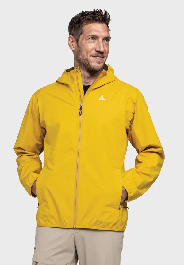 HIKING MIGANDI - Regenjacke / wasserabweisende Jacke - gelb
