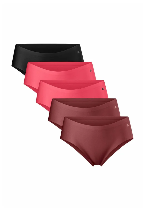 HIPSTER 5 PACK - Slip - black/pink/ruby