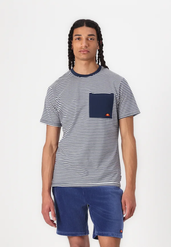 HIRST TEE - T-Shirt print - navy