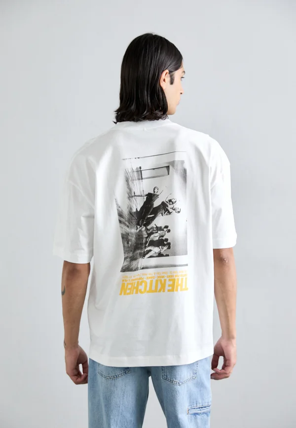HISTORY  - T-Shirt print - white