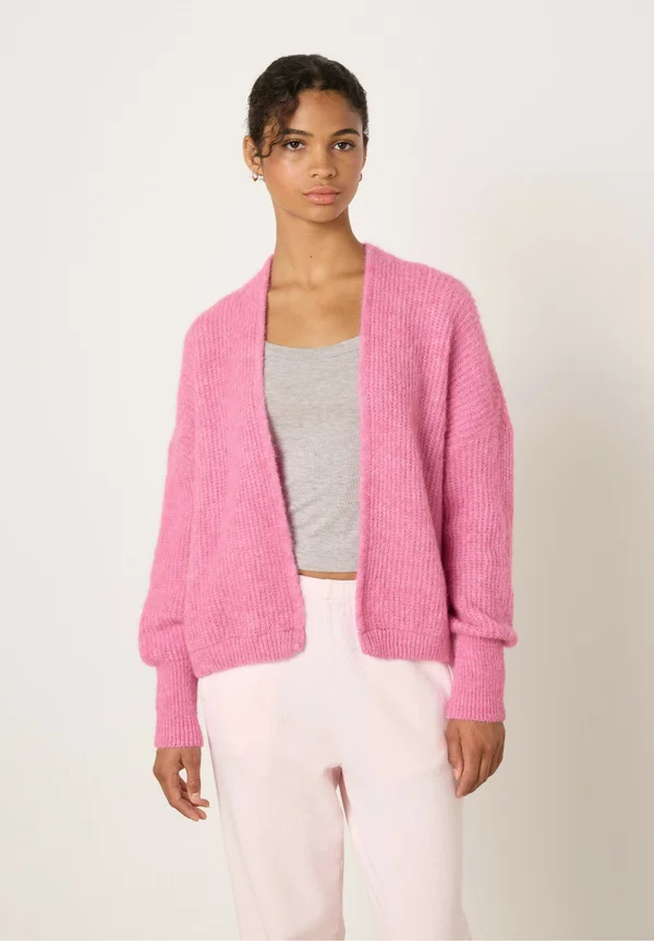 HÜLLE EAST - Strickjacke - rose bubble chine