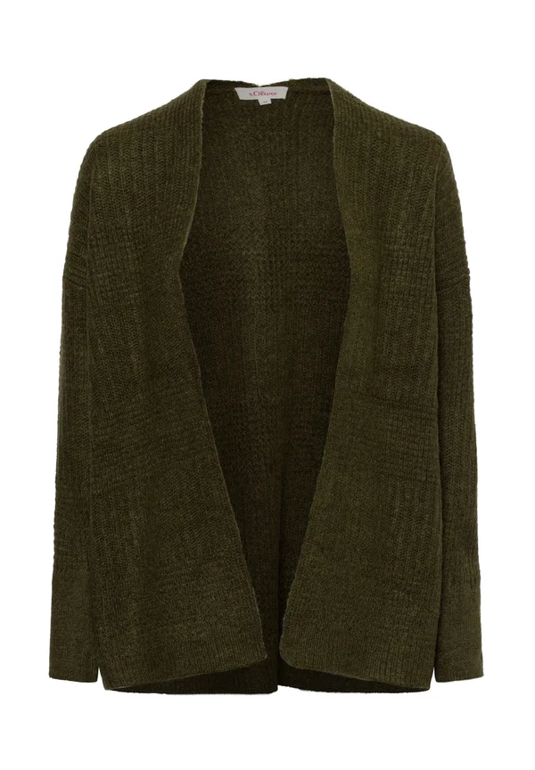 HÜLLE - Strickjacke - khaki