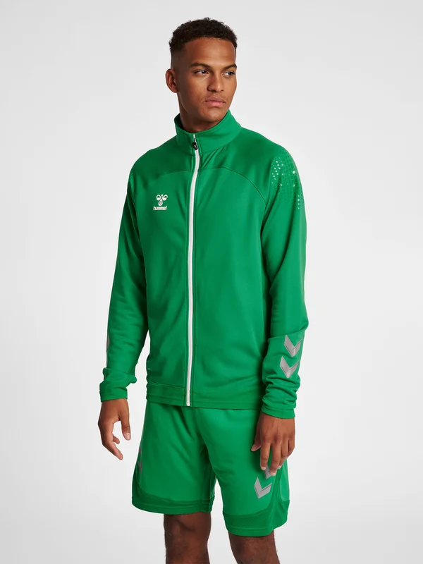 HMLLEAD POLY ZIP JACKET - Trainingsjacke - jelly bean
