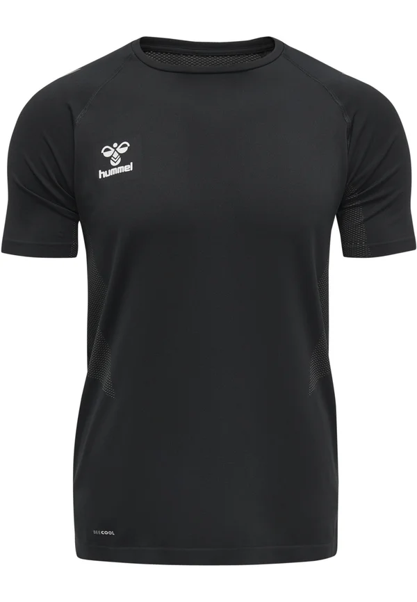 HMLLEAD PRO SEAMLESS - T-Shirt print - black