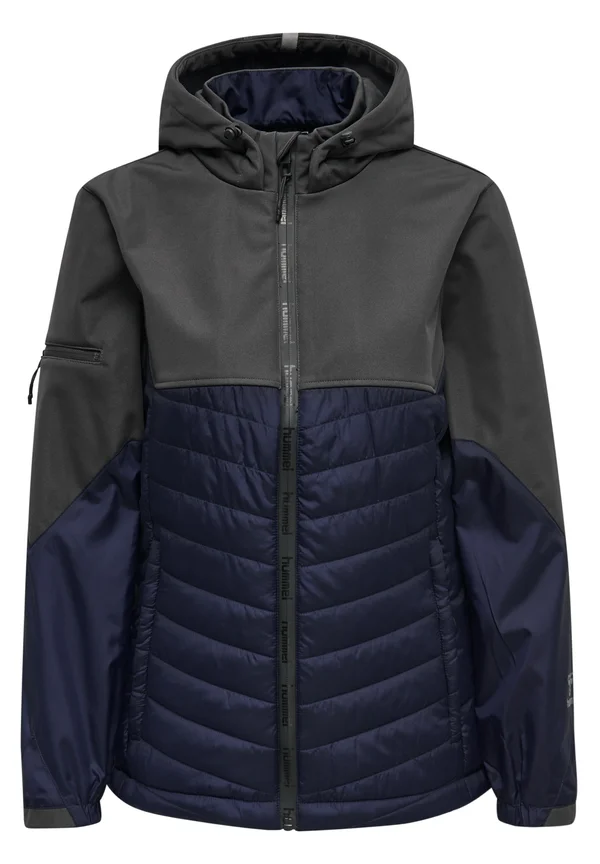 HMLNORTH HYBRID  - Softshelljacke - dark grey/ blue
