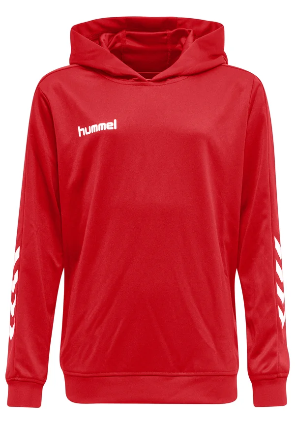 HMLPROMO POLY HOODIE - Kapuzenpullover - true red
