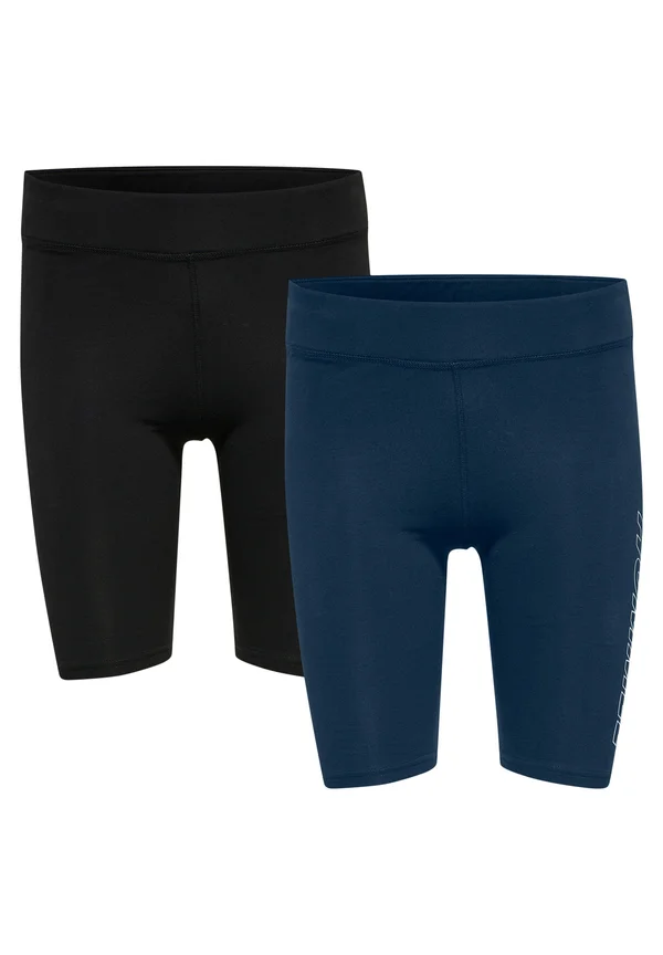 HMLTE MAJA 2 PACK MW C - Tights - black insigina blue