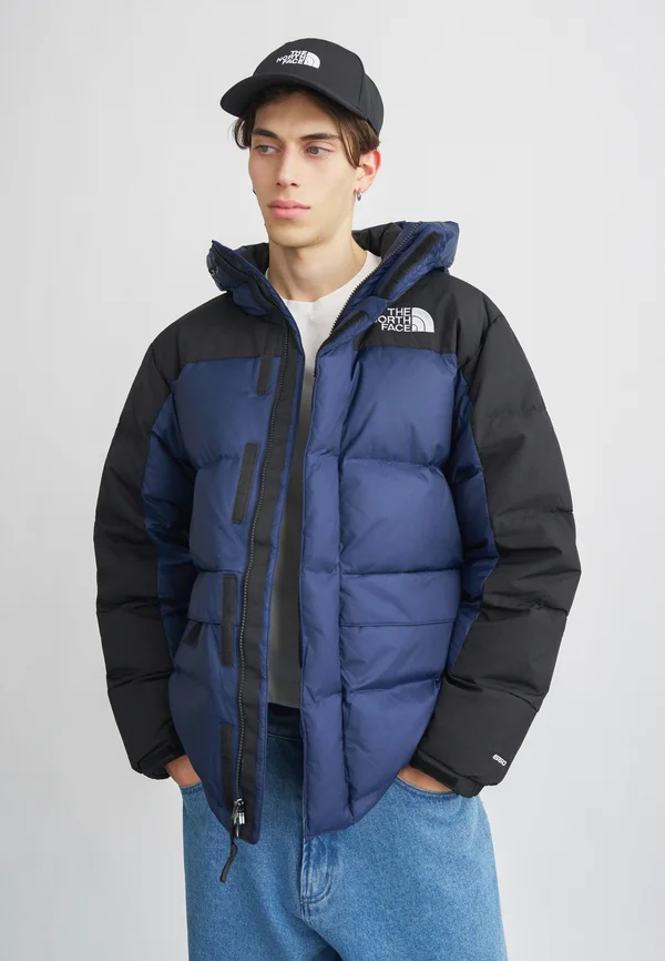 HMLYN PARKA - Daunenjacke - summit navy-tnf black