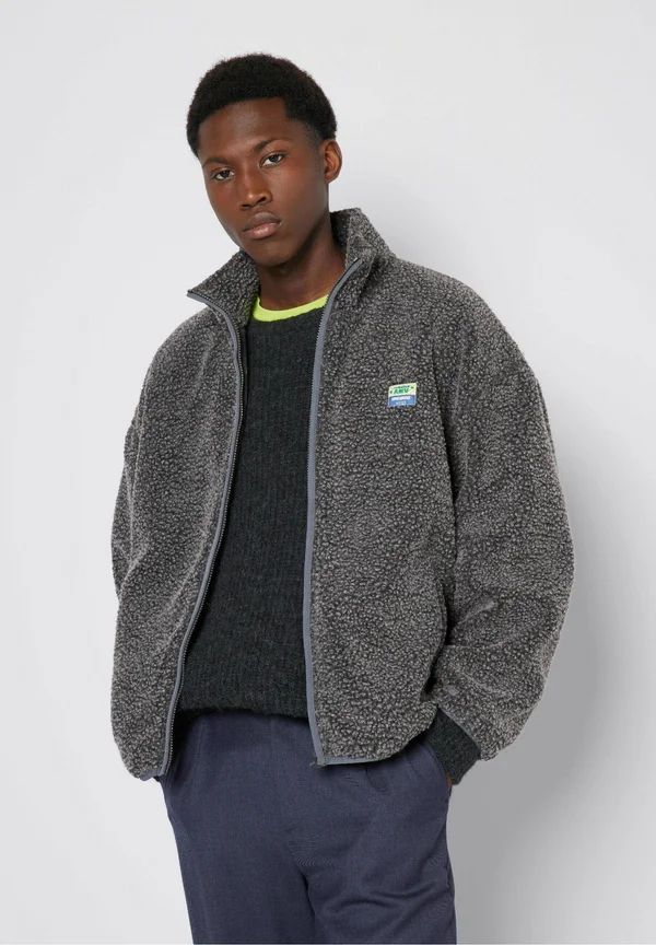 HOKTOWN - Fleecejacke - anthracite chine