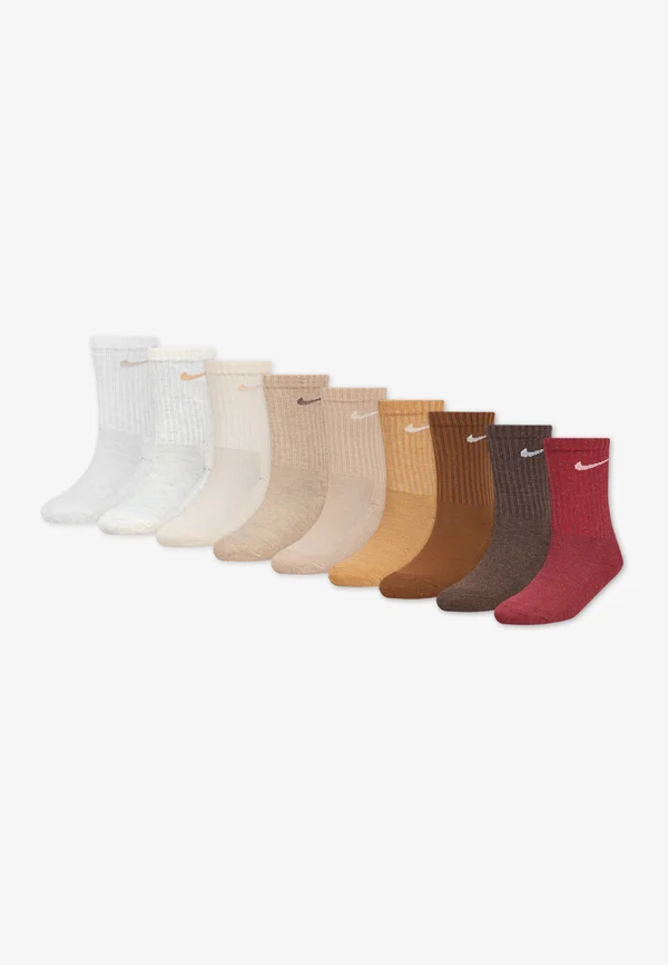 HOLIDAY CREW BOX UNISEX 9 PACK - Socken - egret heather