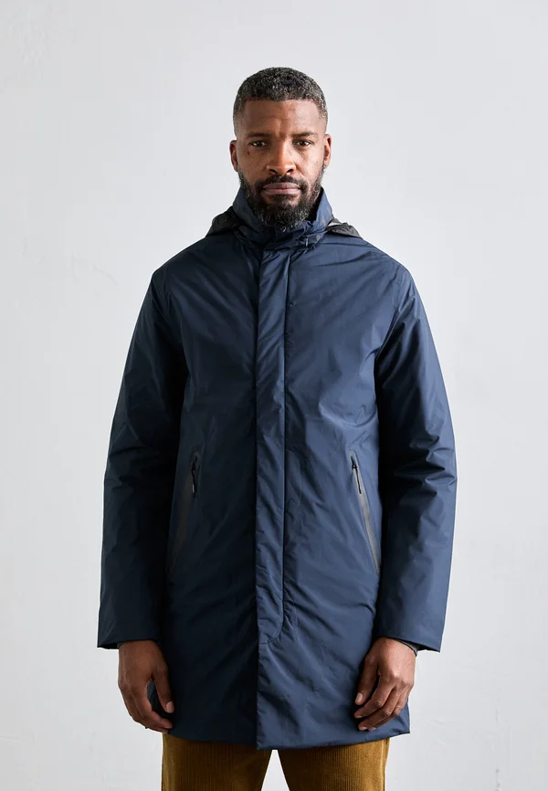 HOLLIS TECH COAT - Kurzmantel - navy