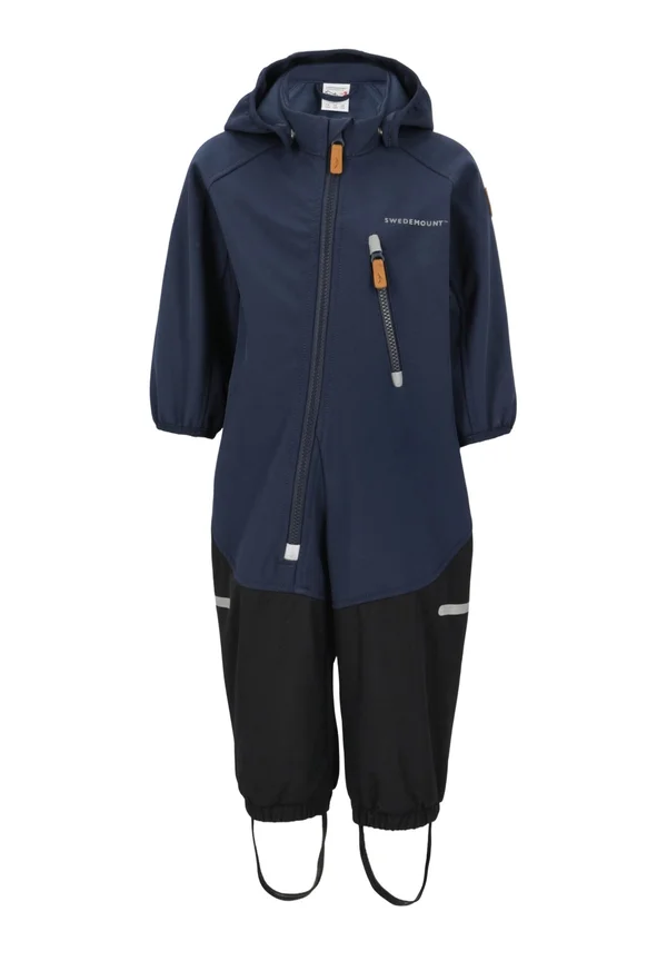 HOLMENKOLLEN SOFTSHELL OVERALL INFANT - Regenanzug - navy navy