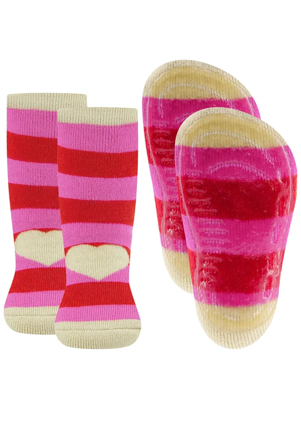 HOMESOCKS HEART 2 PACK UNISEX - Socken - rot