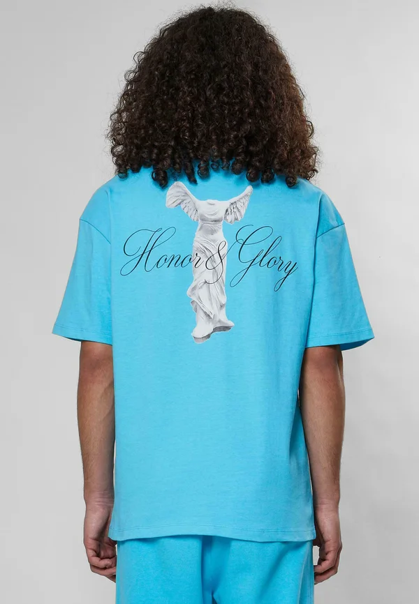 HONOR GLORY - T-Shirt print - aqua