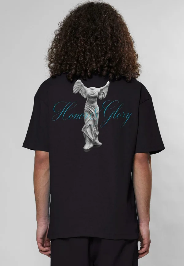 HONOR GLORY - T-Shirt print - black