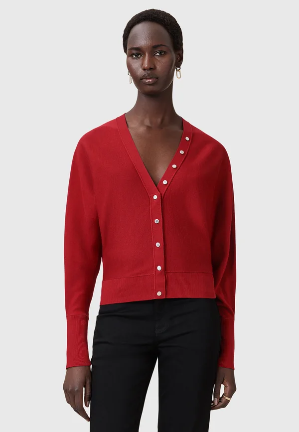 HONOR - Strickjacke - crimson red