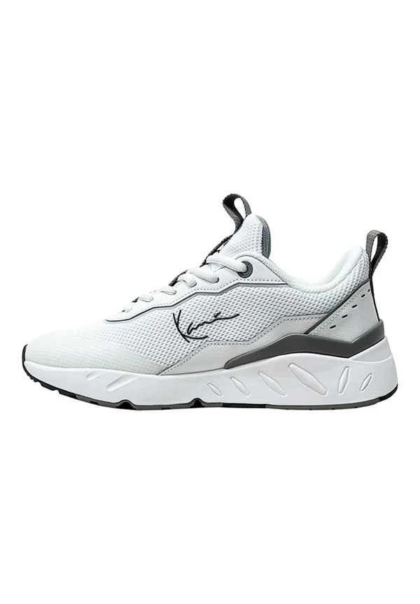 HOOD RUNNER TT - Sneaker low - white light grey