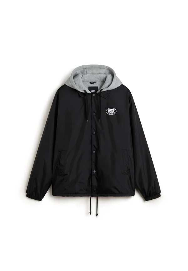 HOODED - Übergangsjacke - black