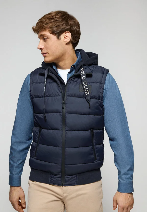 HOODED CANYON - Weste - navy