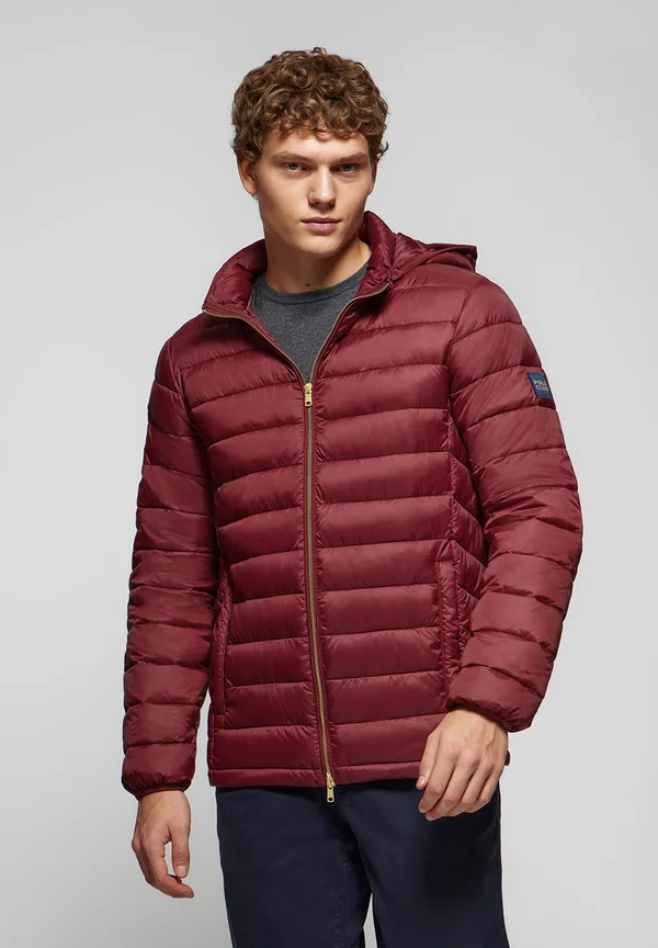 HOODED CHARLES - Winterjacke - bordeaux