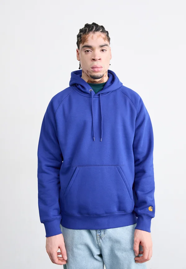 HOODED CHASE - Sweatshirt - wolfsbane/gold-coloured