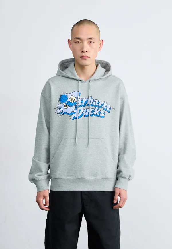 HOODED FLAMING DUCKS  - Sweatshirt - grey heather