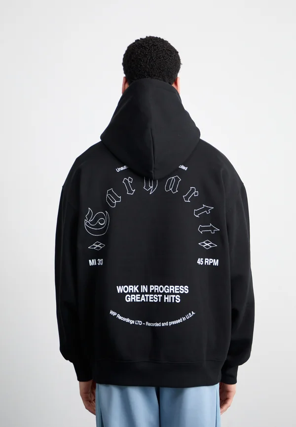 HOODED GREATEST HITS  - Kapuzenpullover - black/white