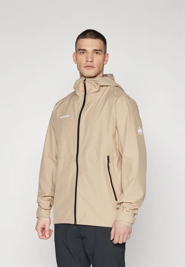 HOODED  - Hardshelljacke - savannah