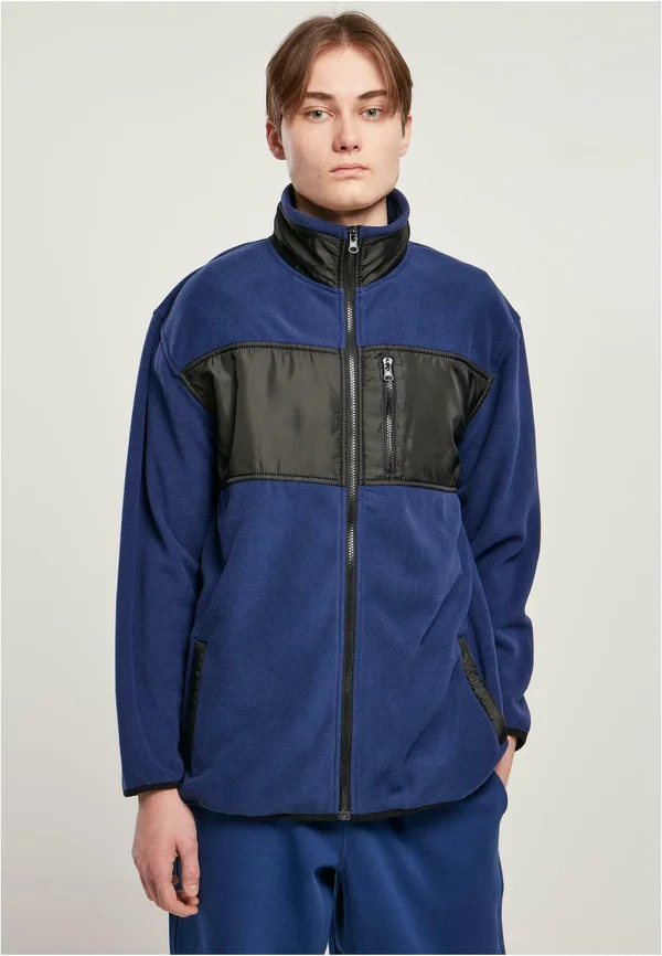 HOODED MICRO - Fleecejacke - spaceblue