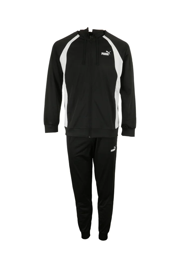 HOODED POLY - Trainingsanzug - black