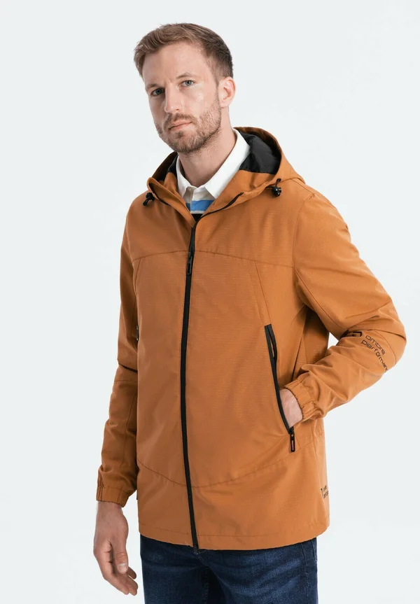 HOODED TRANSITIONAL-JANP - Übergangsjacke - camel