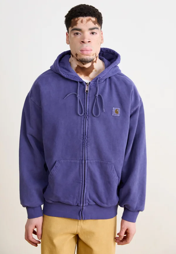HOODED VISTA - Sweatjacke - aura garment
