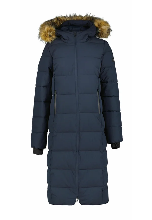 HOODED - Wintermantel - dunkel blau