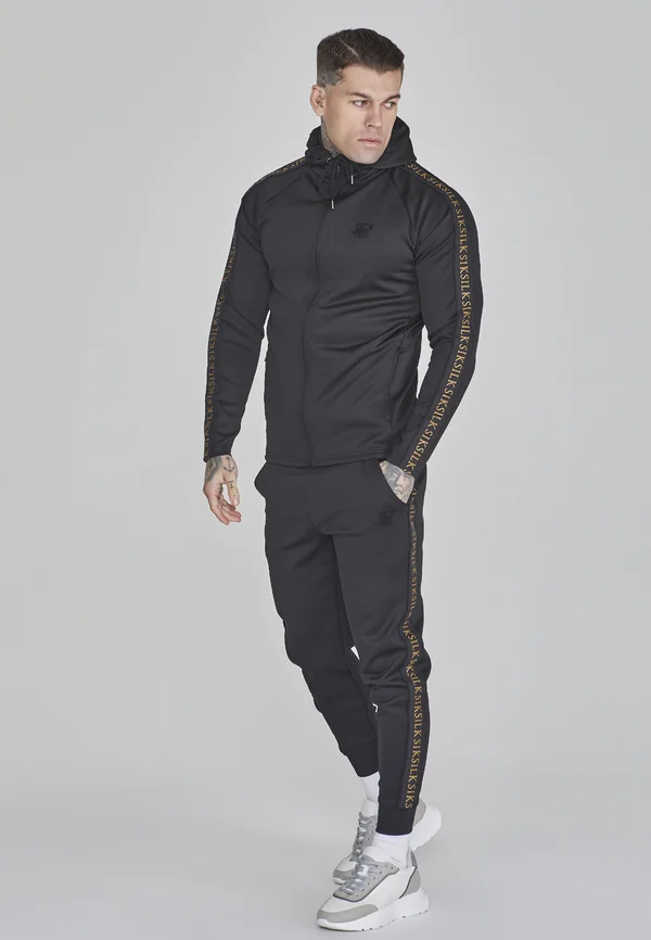 HOODIE AND JOGGERS SET - Trainingsanzug - black gold