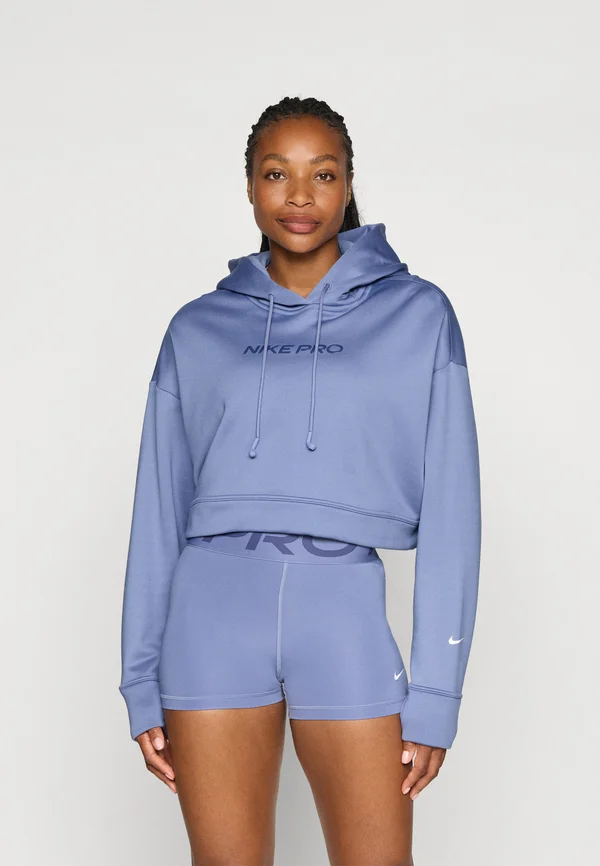 HOODIE - Kapuzenpullover - world indigo/white