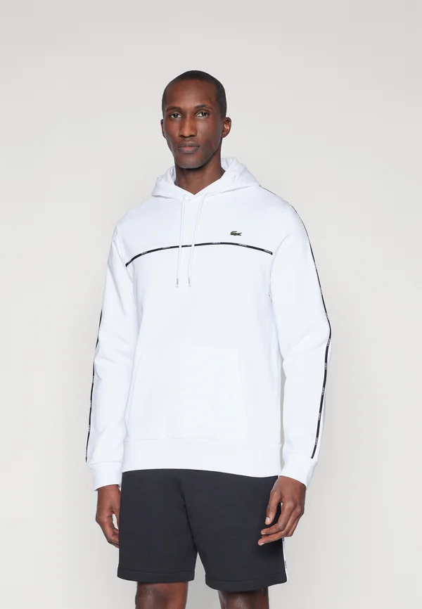 HOODIE TAPE - Kapuzenpullover - white