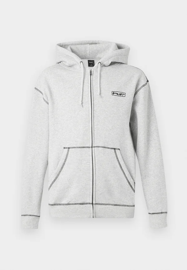 HOODIE UNISEX - Sweatjacke - ash