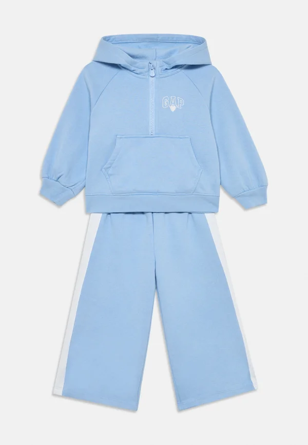 HOODIE X WIDE LEG SET TODDLER GIRL - Sweatshirt - wind blue