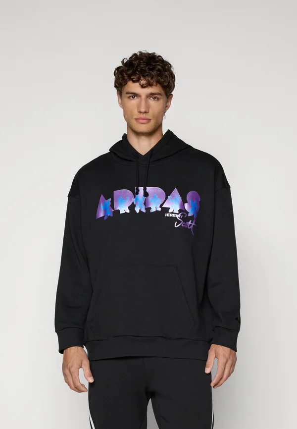 HOODY - Kapuzenpullover - black