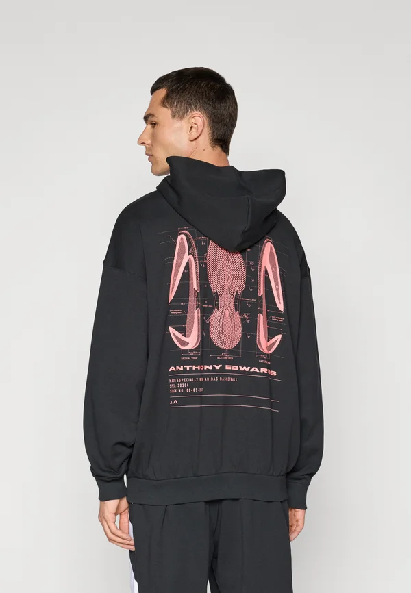 HOODY - Kapuzenpullover - black
