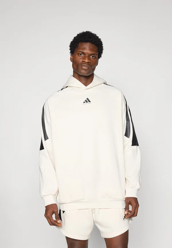 HOODY - Kapuzenpullover - chalk white
