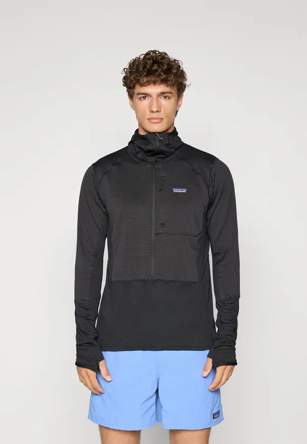 HOODY - Langarmshirt - black