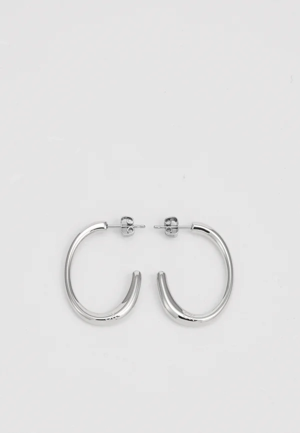 HOOPS - Ohrringe - silver-coloured