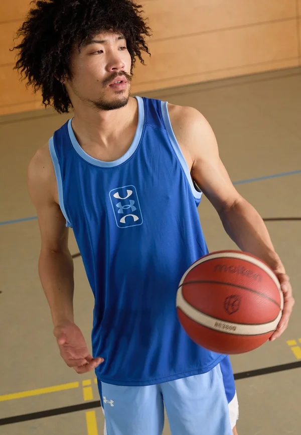 HOOPS PERFORMANCE TANK - Top - tech blue/horizon blue