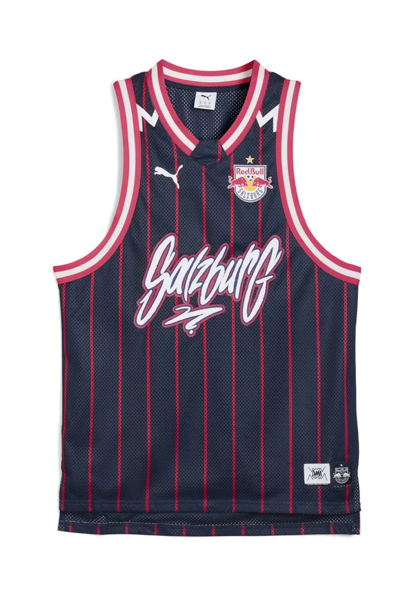 HOOPS RED BULL SALZBURG  - Top - red/navy aop