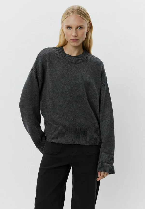 HOPESW - Strickpullover -  dark grey
