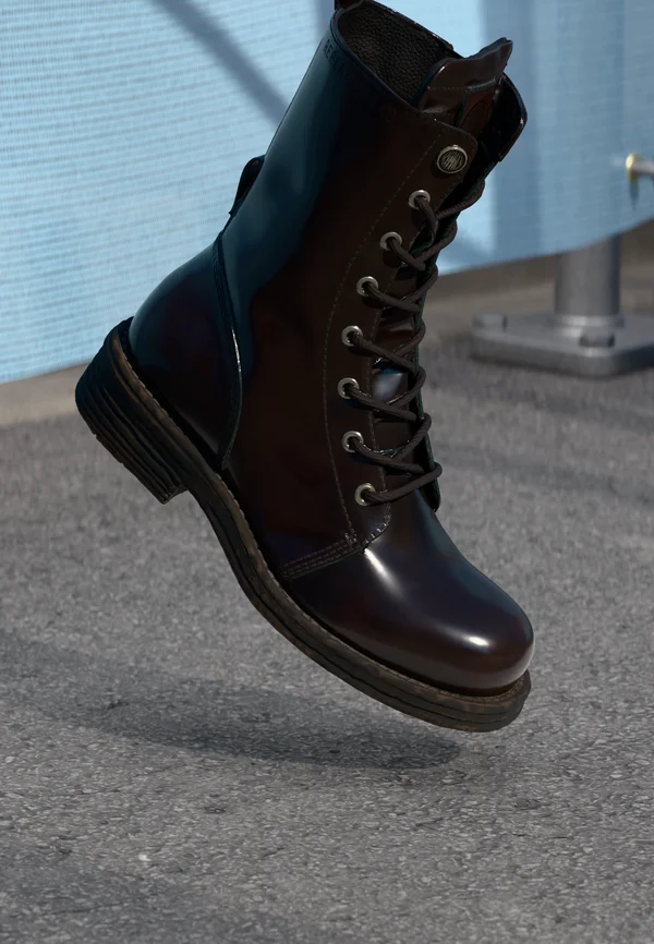 HORN COMBAT - Schnürstiefelette - brown